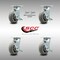 Service Caster 6 Inch SS Thermoplastic Caster Set with Roller Bearing 4 Brake 2 Swivel Lock SCC SCC-SS30S620-TPRRD-TLB-BSL-2-TLB-2 - alternate 6